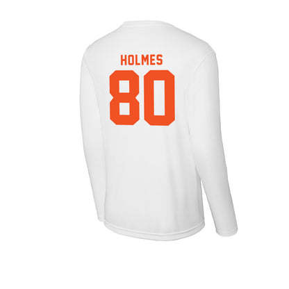 UTRGV - NCAA Football : Corey Holmes - Activewear Long Sleeve T-Shirt-1