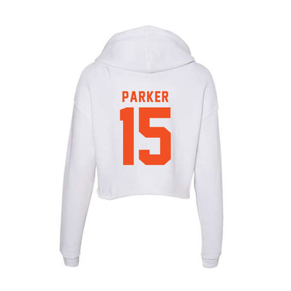 UTRGV - NCAA Women's Soccer : Erika Parker - Women's Crop Fleece Hoodie-1