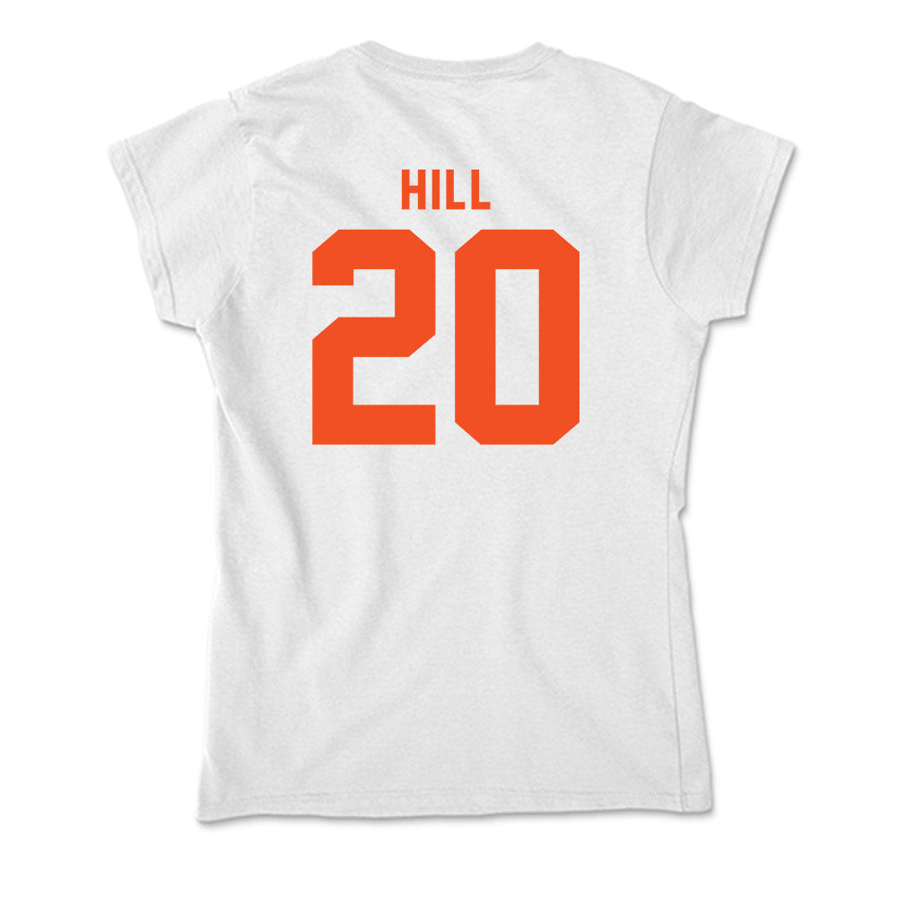UTRGV - NCAA Men's Basketball : Josiah Hill - Soft Style Women’s T-Shirt-1