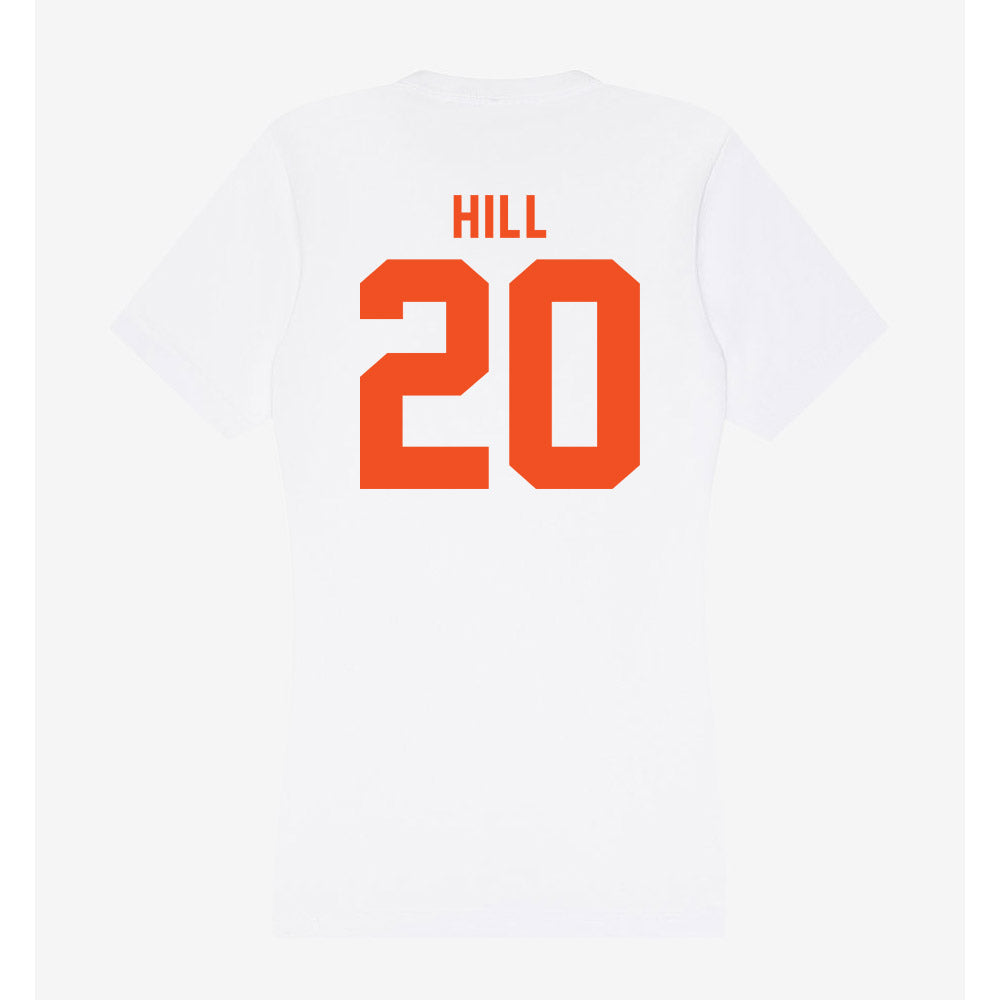 UTRGV - NCAA Men's Basketball : Josiah Hill - Women's V-Neck T-Shirt-1