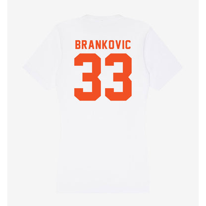UTRGV - NCAA Men's Basketball : Filip Brankovic - Women's V-Neck T-Shirt-1