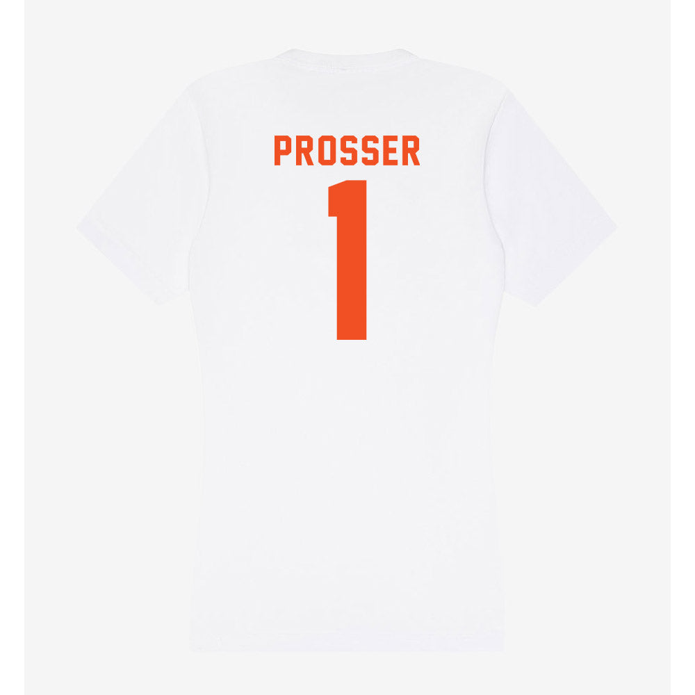UTRGV - NCAA Football : Alijah Prosser - Women's V-Neck T-Shirt-1