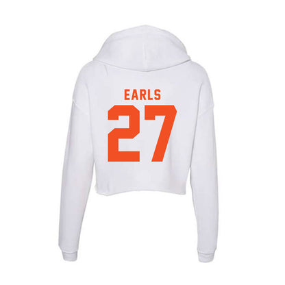 UTRGV - NCAA Football : Andrew Earls - Women's Crop Fleece Hoodie-1