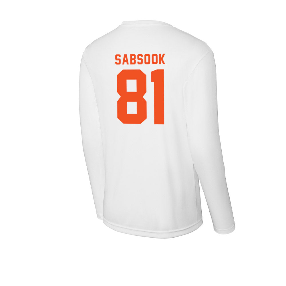 UTRGV - NCAA Football : Christian Sabsook - Activewear Long Sleeve T-Shirt-1