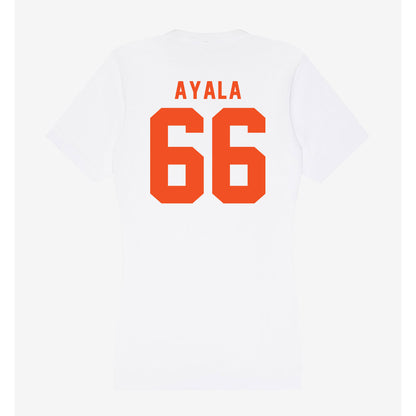 UTRGV - NCAA Football : Christian Ayala - Women's V-Neck T-Shirt-1