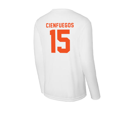 UTRGV - NCAA Baseball : Kike Cienfuegos - Activewear Long Sleeve T-Shirt-1