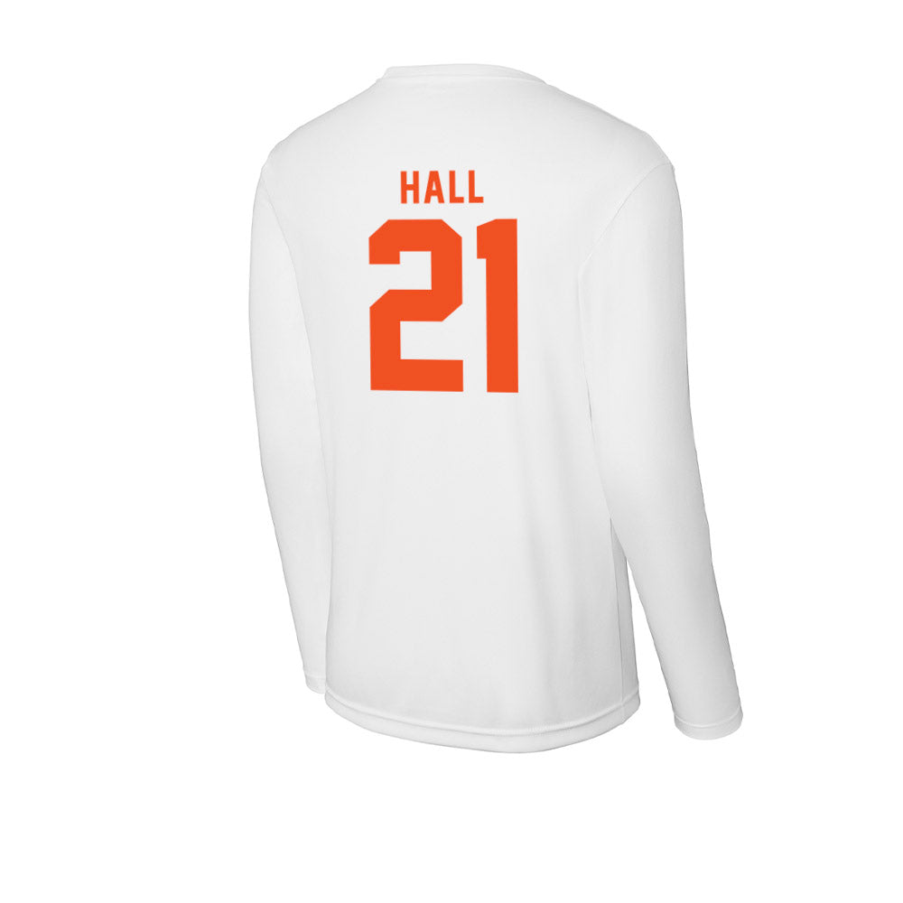 UTRGV - NCAA Women's Basketball : mataya hall - Activewear Long Sleeve T-Shirt-1