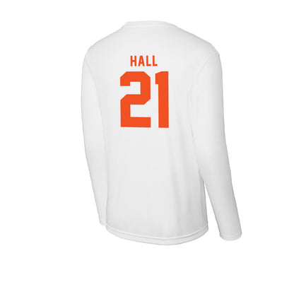 UTRGV - NCAA Women's Basketball : mataya hall - Activewear Long Sleeve T-Shirt-1