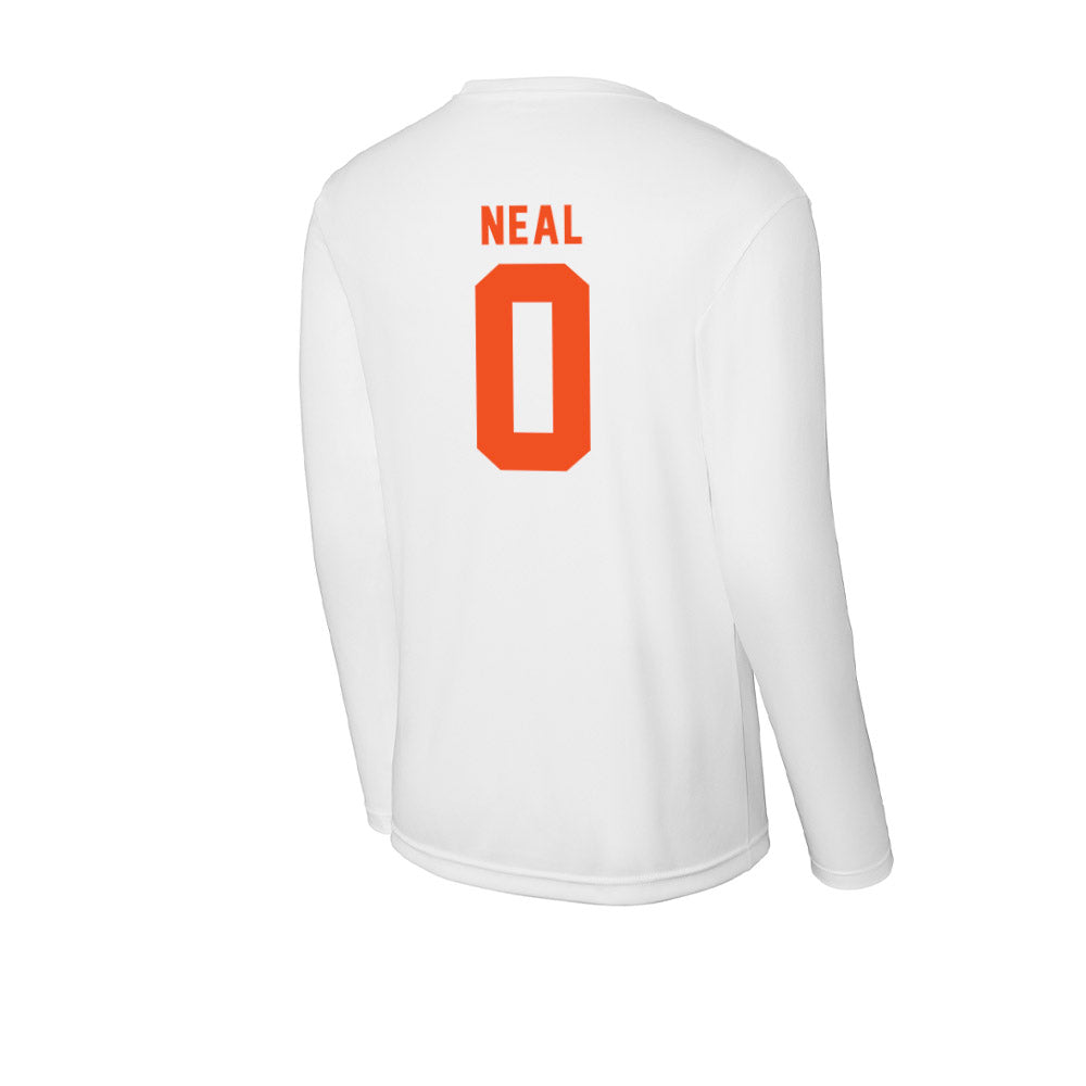 UTRGV - NCAA Football : TJ Neal - Activewear Long Sleeve T-Shirt-1