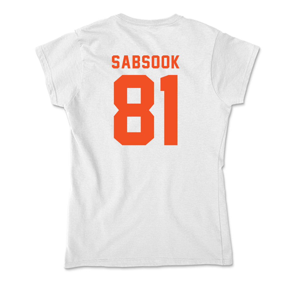 UTRGV - NCAA Football : Christian Sabsook - Soft Style Women’s T-Shirt-1