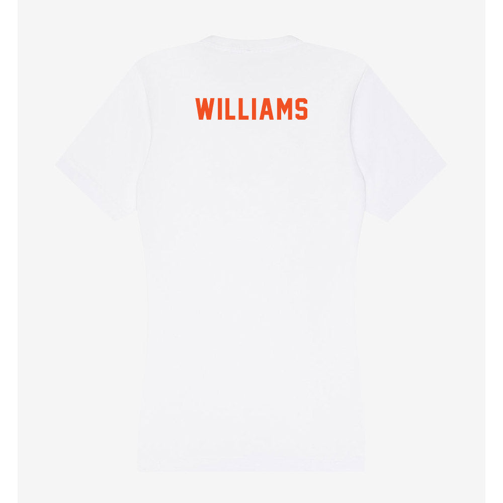 UTRGV - NCAA Women's Track & Field : Dior Williams - Women's V-Neck T-Shirt-1