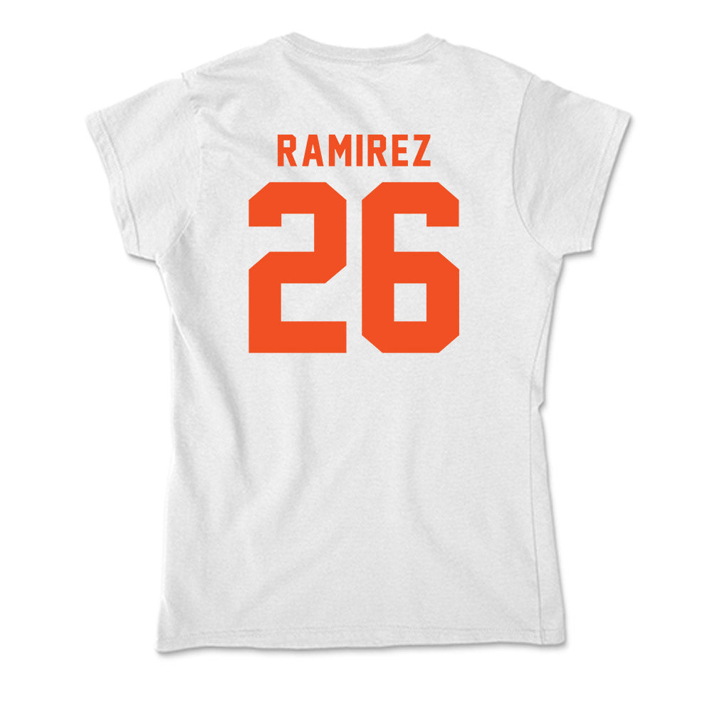 UTRGV - NCAA Baseball : Julius Ramirez - Soft Style Women’s T-Shirt-1