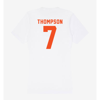 UTRGV - NCAA Football : DC Thompson - Women's V-Neck T-Shirt-1