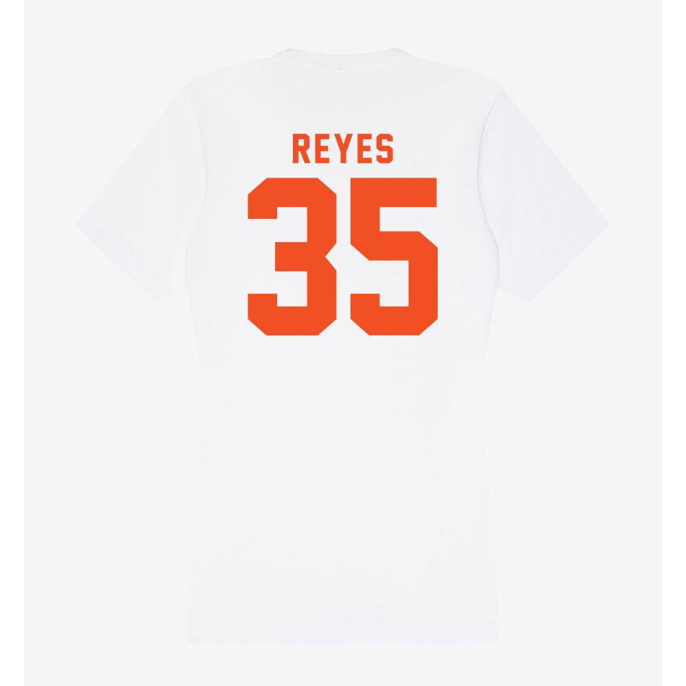 UTRGV - NCAA Baseball : David Reyes - Women's V-Neck T-Shirt-1