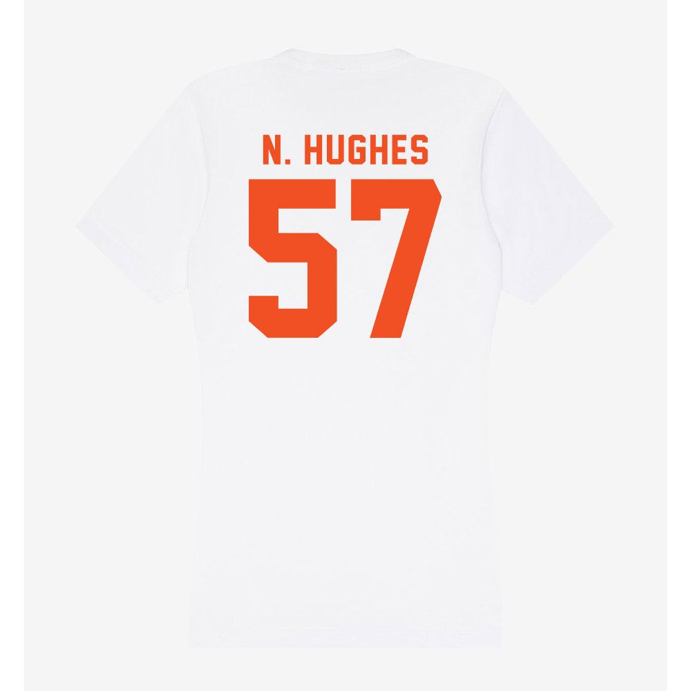 UTRGV - NCAA Football : Nick Hughes - Women's V-Neck T-Shirt-1