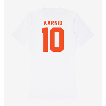 UTRGV - NCAA Women's Basketball : Janette Aarnio - Women's V-Neck T-Shirt-1