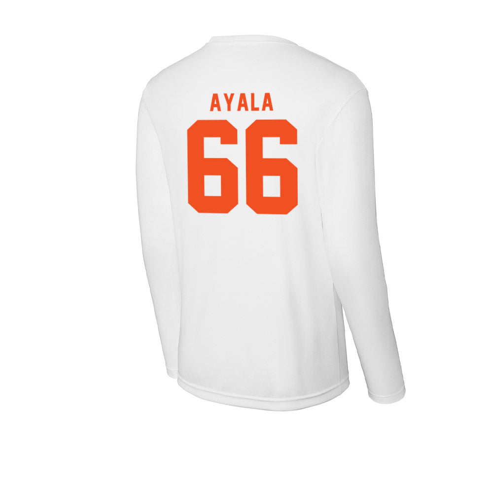 UTRGV - NCAA Football : Christian Ayala - Activewear Long Sleeve T-Shirt-1