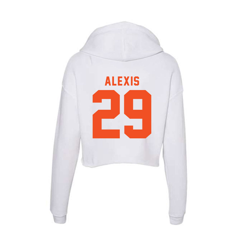 UTRGV - NCAA Football : Alijah Alexis - Women's Crop Fleece Hoodie-1
