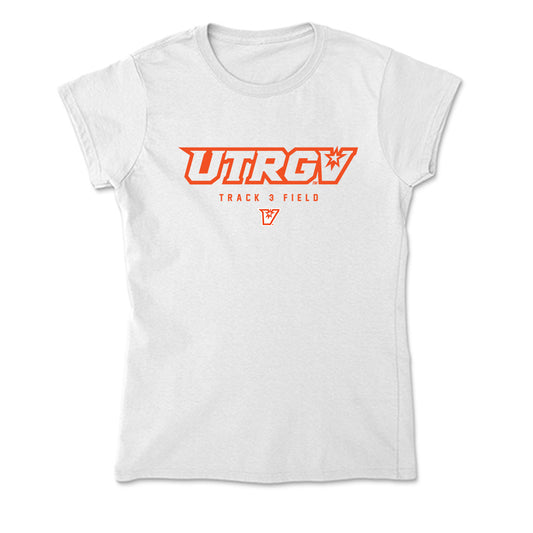 UTRGV - NCAA Women's Track & Field : Evalyn Pena - Soft Style Women’s T-Shirt-0