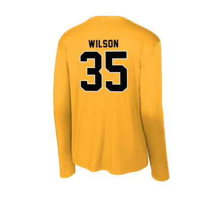 App State - NCAA Baseball : Ethan Wilson - Activewear Long Sleeve T-Shirt-1