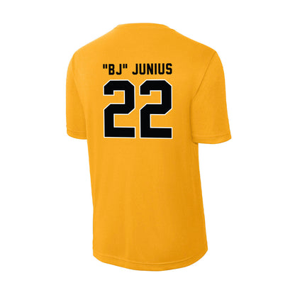 App State - NCAA Football : Bryant "BJ" Junius - Activewear T-Shirt-1