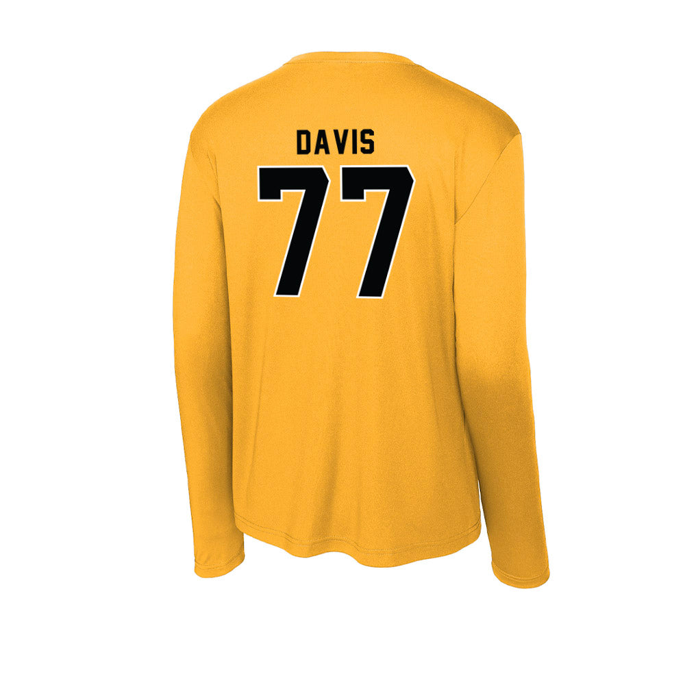 App State - NCAA Football : Daniel Davis - Activewear Long Sleeve T-Shirt-1