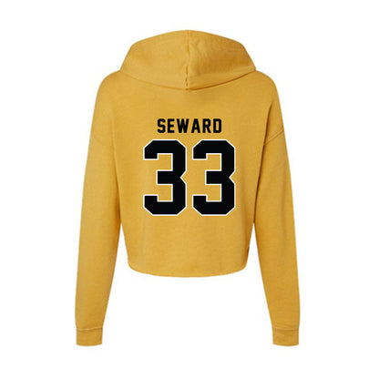 App State - NCAA Baseball : Jalen Seward - Women's Crop Fleece Hoodie-1