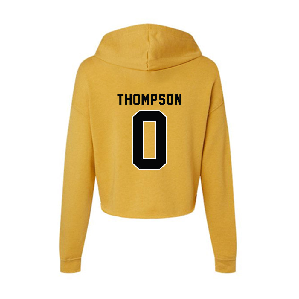 App State - NCAA Women's Volleyball : Charlotte Thompson - Women's Crop Fleece Hoodie-1