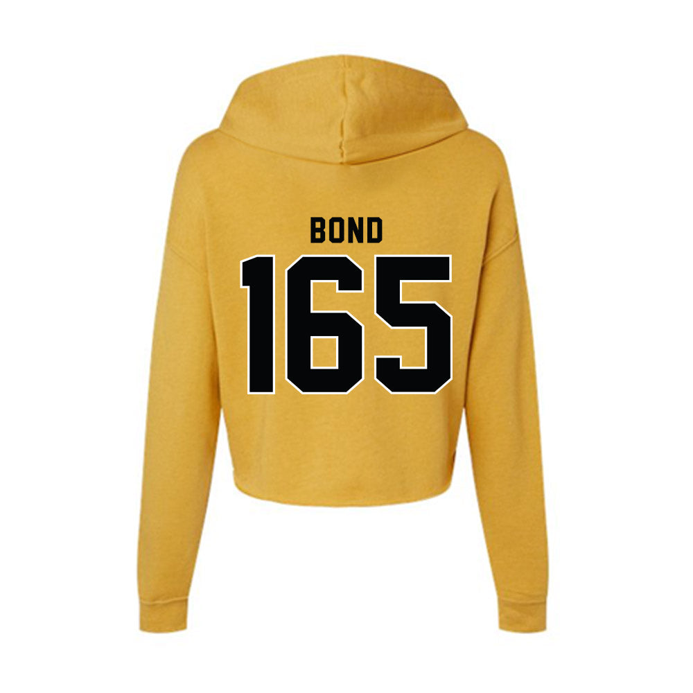 App State - NCAA Wrestling : Dawson Bond - Women's Crop Fleece Hoodie-1