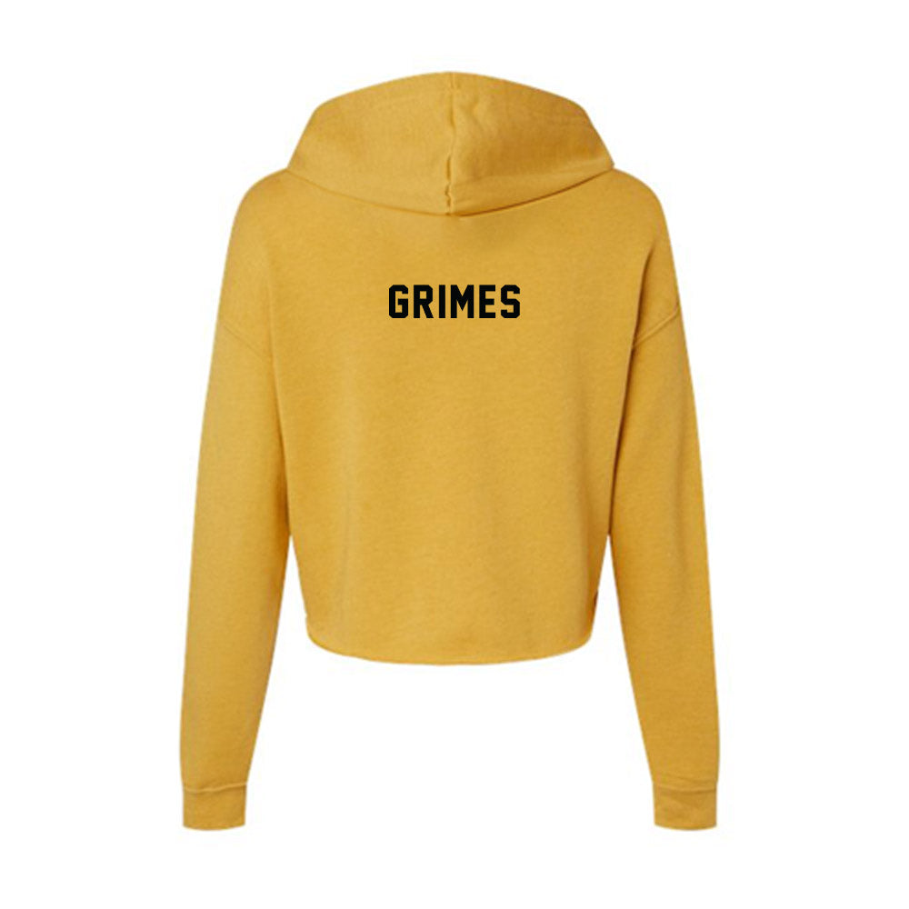 App State - NCAA Football : Greydon Grimes - Women's Crop Fleece Hoodie-1