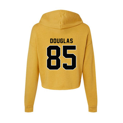App State - NCAA Football : Luke Douglas - Women's Crop Fleece Hoodie-1