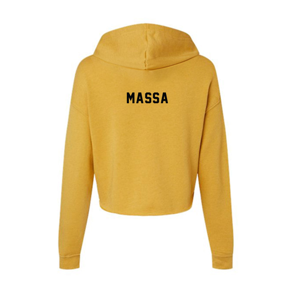 App State - NCAA Women's Cross Country : Tessa Massa - Women's Crop Fleece Hoodie-1