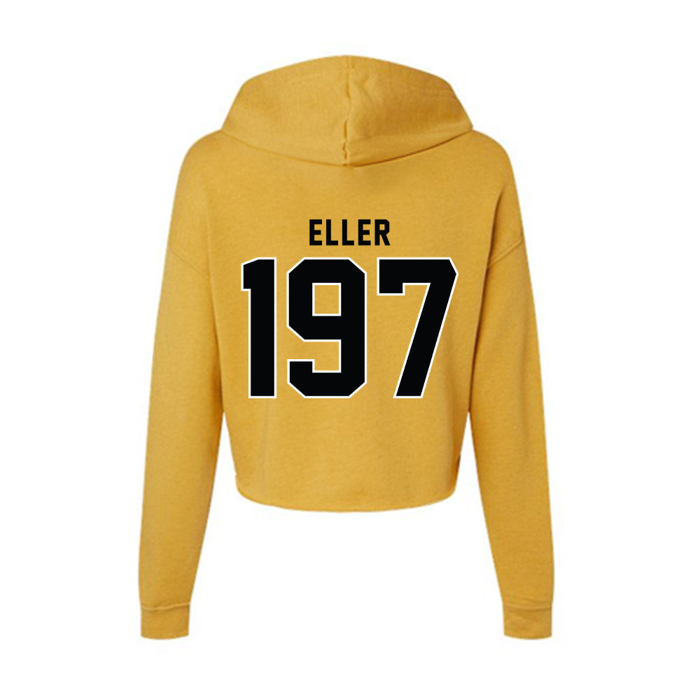 App State - NCAA Wrestling : Logan Eller - Women's Crop Fleece Hoodie-1