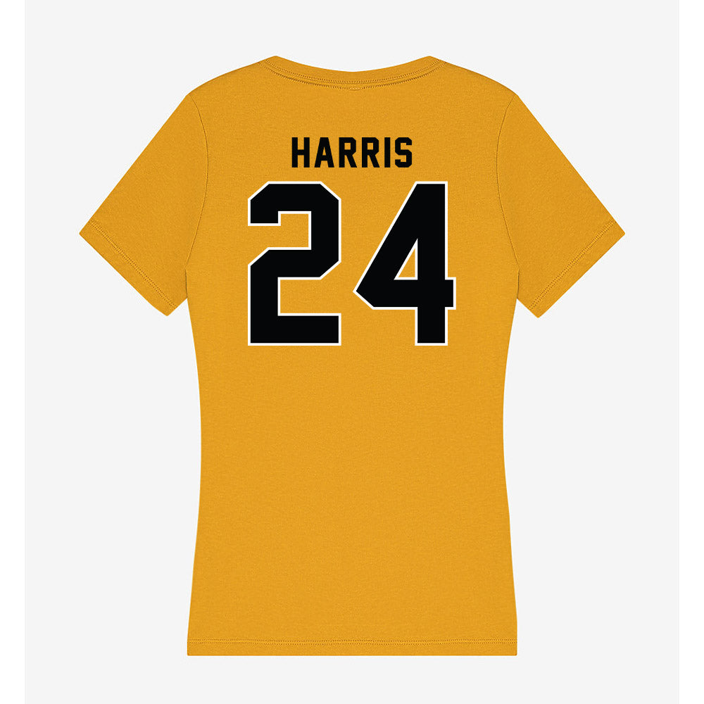 App State - NCAA Baseball : Everette Harris - Women's V-Neck T-Shirt-1