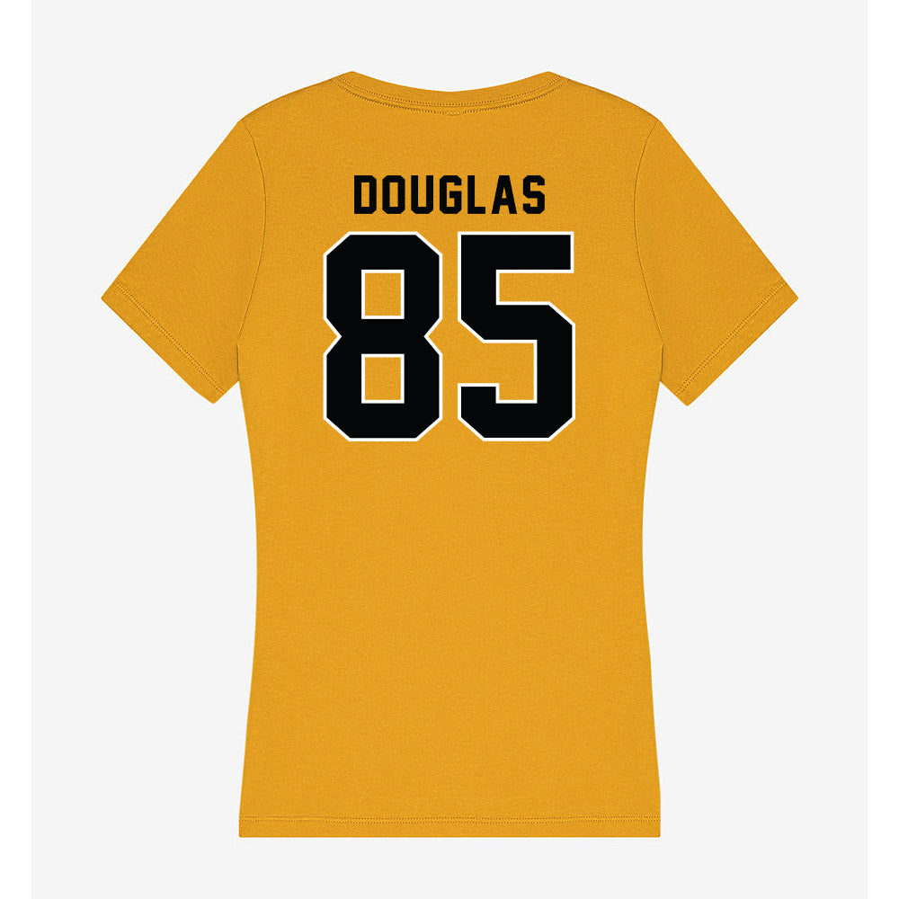 App State - NCAA Football : Luke Douglas - Women's V-Neck T-Shirt-1