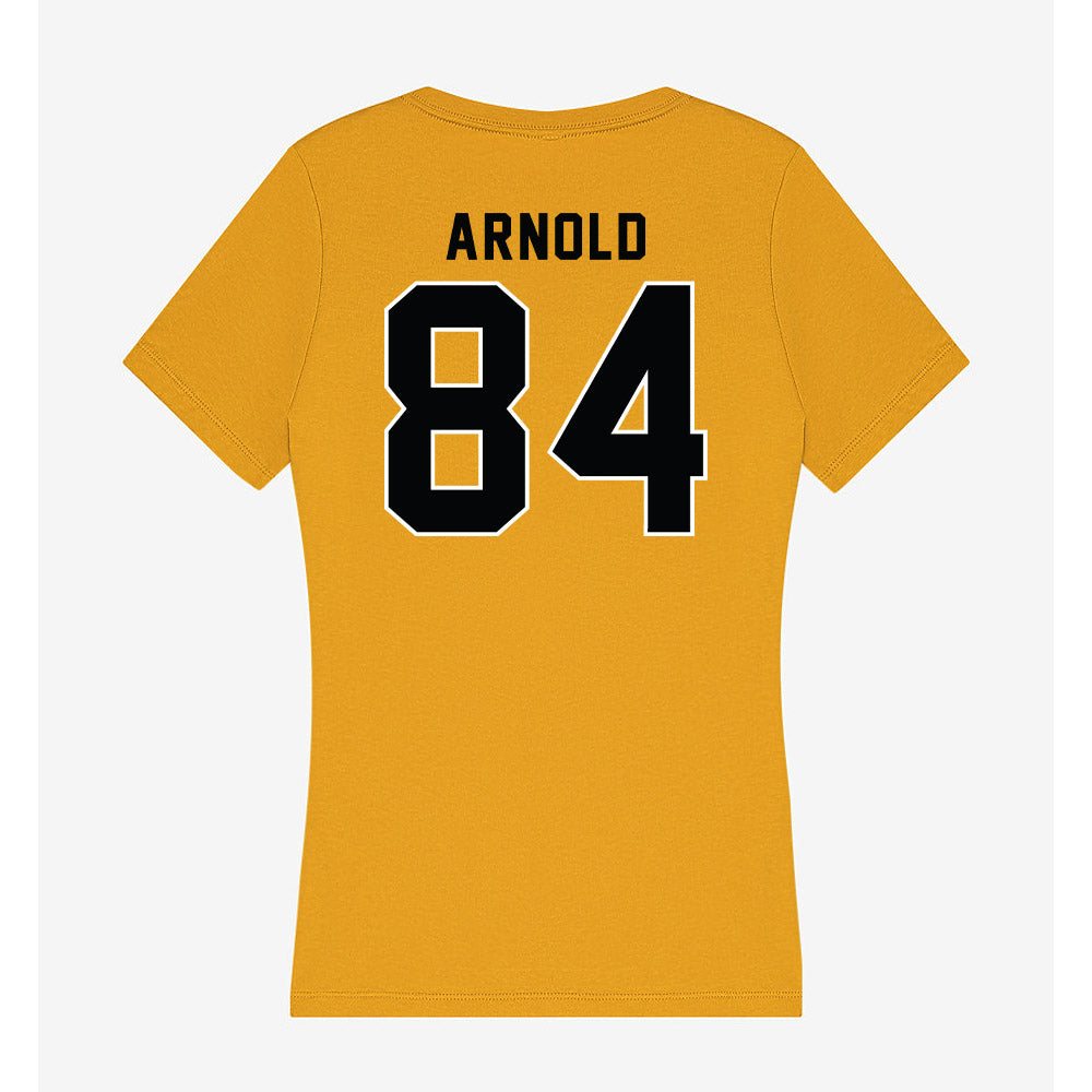 App State - NCAA Football : Sawyer Arnold - Women's V-Neck T-Shirt-1