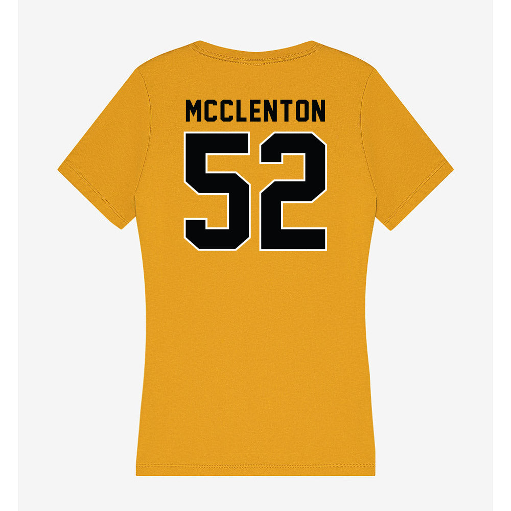 App State - NCAA Football : Michael McClenton - Women's V-Neck T-Shirt-1