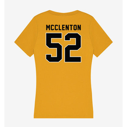 App State - NCAA Football : Michael McClenton - Women's V-Neck T-Shirt-1