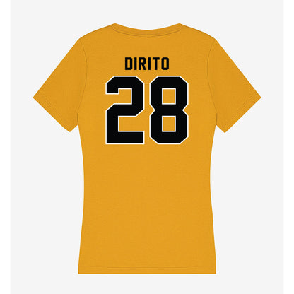 App State - NCAA Baseball : Nick DiRito - Women's V-Neck T-Shirt-1
