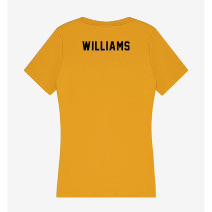 App State - NCAA Football : Lance Williams - Women's V-Neck T-Shirt-1