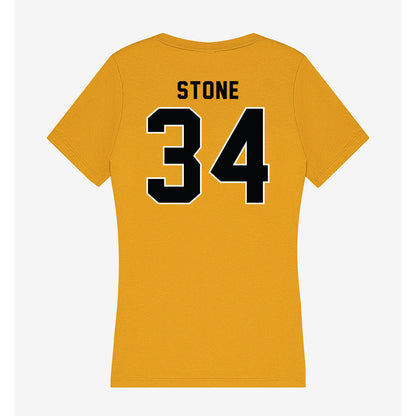 App State - NCAA Football : Parker Stone - Women's V-Neck T-Shirt-1