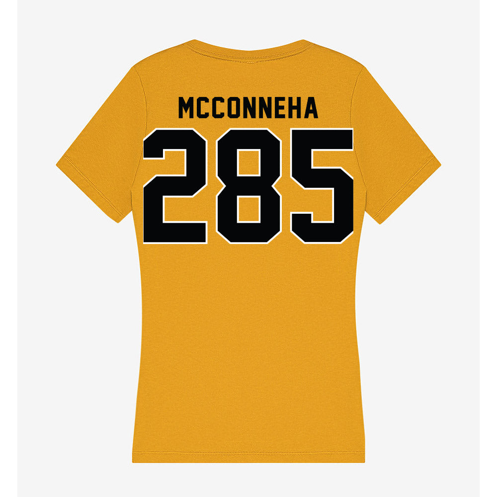 App State - NCAA Wrestling : Bradyn Mcconneha - Women's V-Neck T-Shirt-1