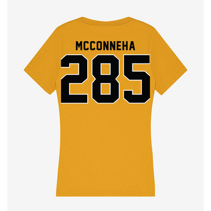 App State - NCAA Wrestling : Bradyn Mcconneha - Women's V-Neck T-Shirt-1