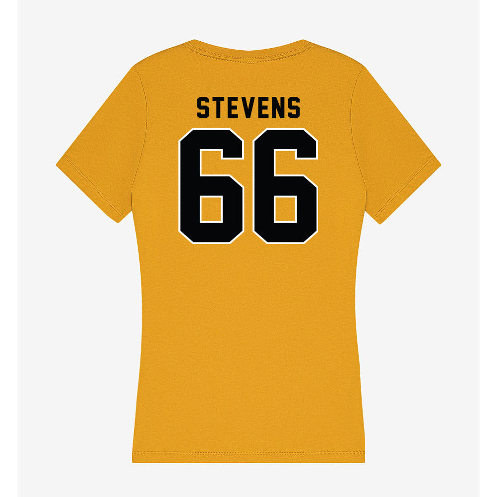 App State - NCAA Football : Danny Stevens - Women's V-Neck T-Shirt-1