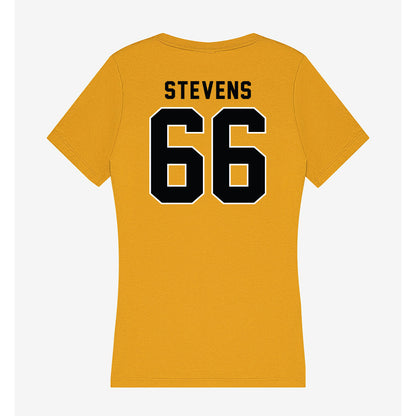 App State - NCAA Football : Danny Stevens - Women's V-Neck T-Shirt-1
