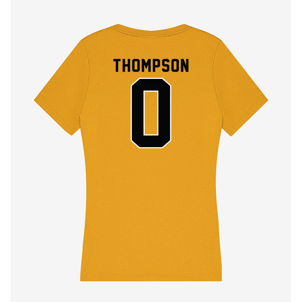 App State - NCAA Women's Volleyball : Charlotte Thompson - Women's V-Neck T-Shirt-1