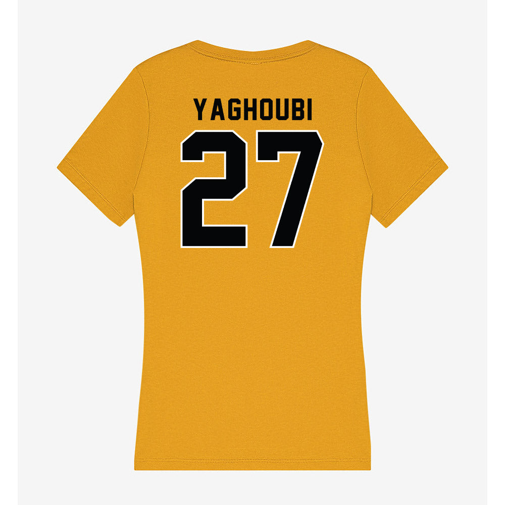 App State - NCAA Baseball : Tank Yaghoubi - Women's V-Neck T-Shirt-1