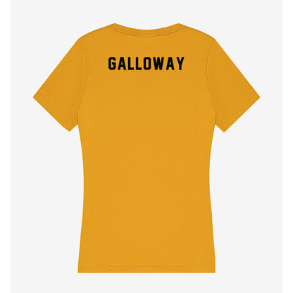 App State - NCAA Football : Dillon Galloway - Women's V-Neck T-Shirt-1