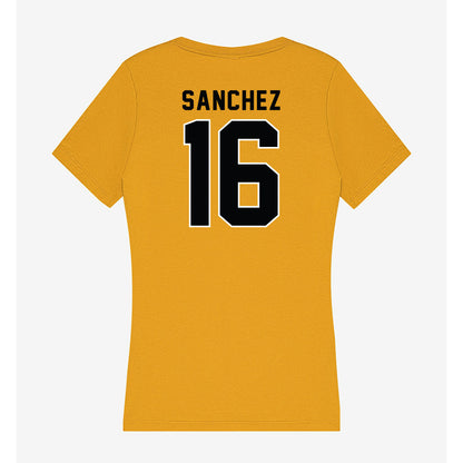 App State - NCAA Football : Alex Sanchez - Women's V-Neck T-Shirt-1
