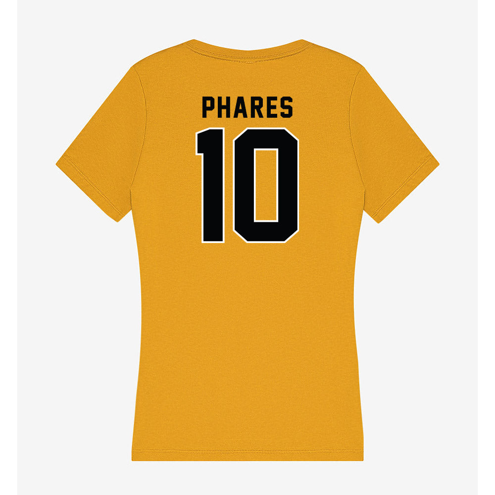 App State - NCAA Football : Colton Phares - Women's V-Neck T-Shirt-1